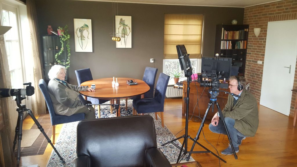 Ook bij een cliënt thuis worden opname's gemaakt